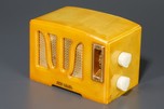 Yellow RCA RC-350 ’W-Grille’ Catalin Radio